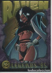 Colecionismo desportivo: Cromo E004721: Trading Card. DC. Power Chrome. Legends'95, nº 114 Raven - W. Rosado